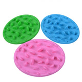 Green Feeder Slow Pet Feeder Silicone Bowl