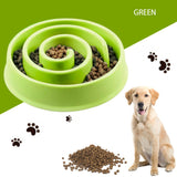 Slow Feeder Dog/ Cat Bowl (Medium Size) - Anti-Gulp/ Anti-Choke Snail Design
