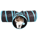 Foldable 3 Way Pet Cat Tunnel