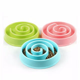 Slow Feeder Dog/ Cat Bowl (Medium Size) - Anti-Gulp/ Anti-Choke Snail Design
