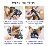 Silicone Dog Muzzle With Adjustable Straps