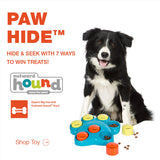 Paw Hide Dog Puzzle Bowl - Outward Hound - Mental Stimulation For Dogs