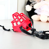 Silicone Dog Muzzle With Adjustable Straps