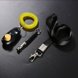 Ultrasonic Dog Whistle And Training Clicker Set With Free Lanyard