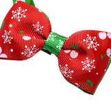 Christmas Dog And Cat Bow Tie Collar