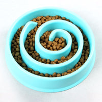 Slow Feeder Dog/ Cat Bowl (Medium Size) - Anti-Gulp/ Anti-Choke Snail Design