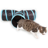 Foldable 3 Way Pet Cat Tunnel