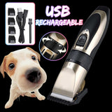 Rechargeable Cordless Low Noise Pet Dog Hair Trimmer