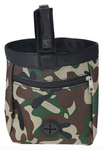 Treat Bag with Poop Bag Dispenser - Camouflage Green