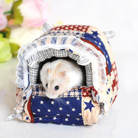 Soft Pet Bed for Hedgehogs, Hamsters, Rats, Chinchillas and Ferrets