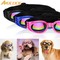 Sunglasses for Dogs - ABEDOE Foldable Anti-UV Sunglasses (Waterproof)