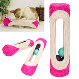 Sisal Cat Scratching Post with Ball Toys